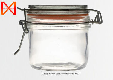 500ml 800ml Glass Storage Jars Large Capacity Clear Empty High Borosilicate