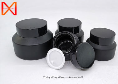 Color Fastness 2 Oz Glass Cosmetic Jars Excellent Sealing Performance